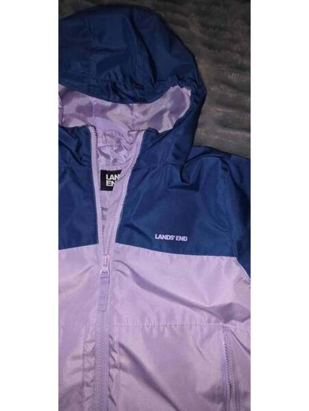 Lands' End Hooded Windbreaker Jacket - Kid's 6t